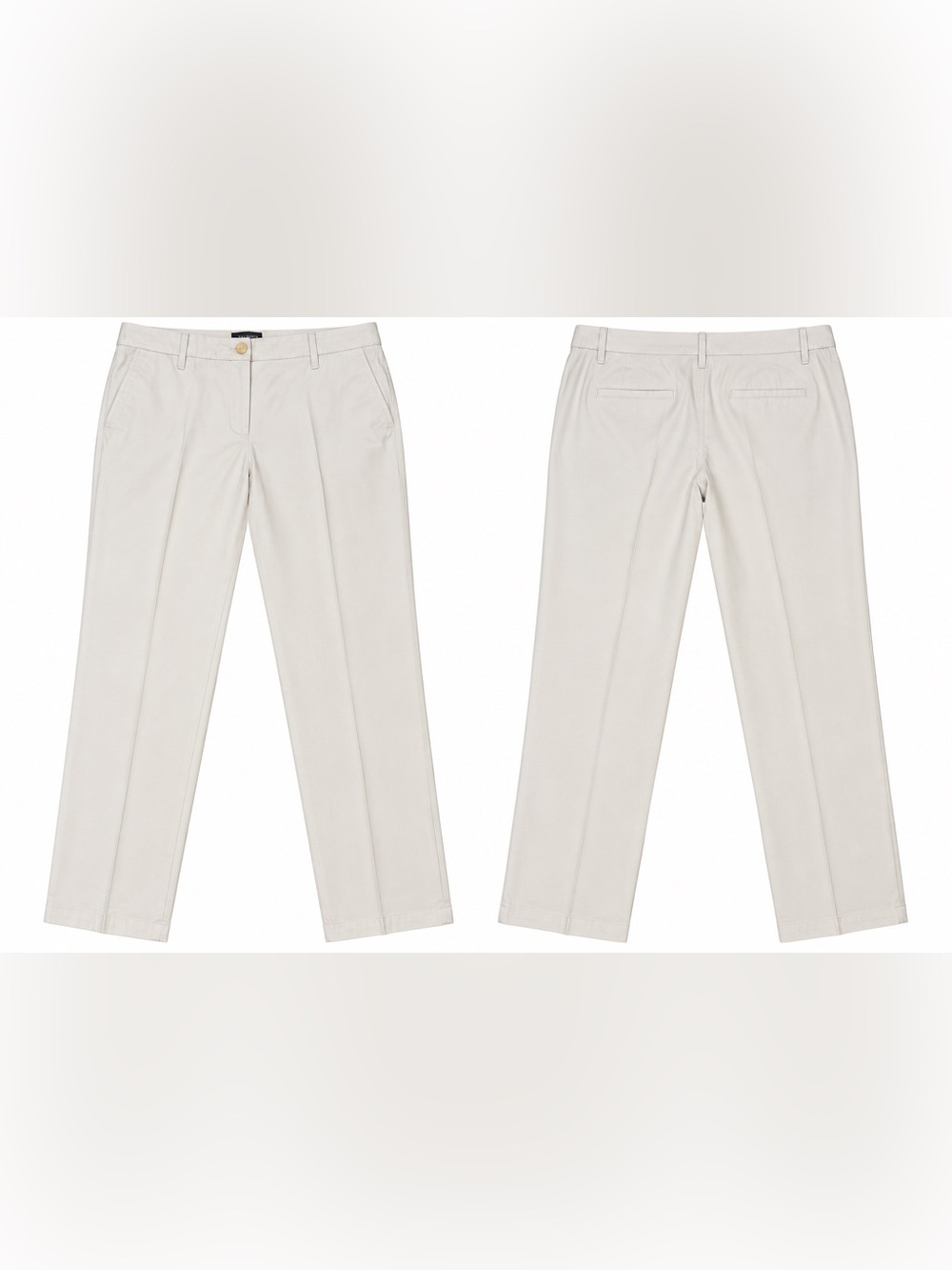 Talbots Women's Chino Pants, Size 14, Straight Leg, Relaxed Casual Fit